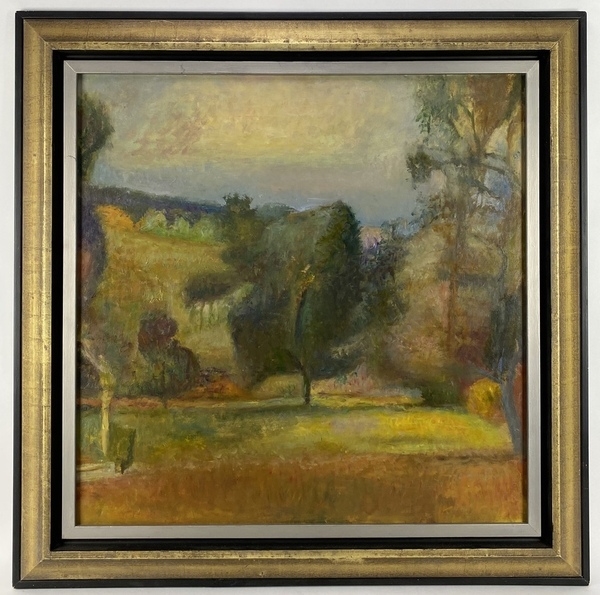 Artwork by Arend Kuiper, Tuin met een herinnering, Made of Painting, oil on panel