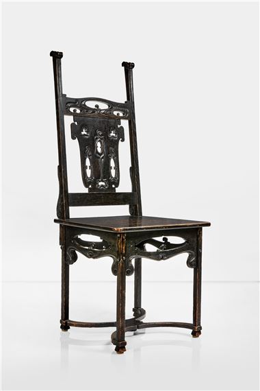 Charles Rohlfs | An Important and Rare Chair (1902) | MutualArt