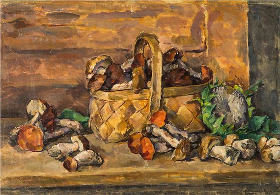 Mushrooms. by Mikhail Petrovic Konchalovsky, 1969.
