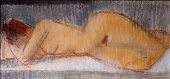 Akt by Čeněk Dobiáš, 1972