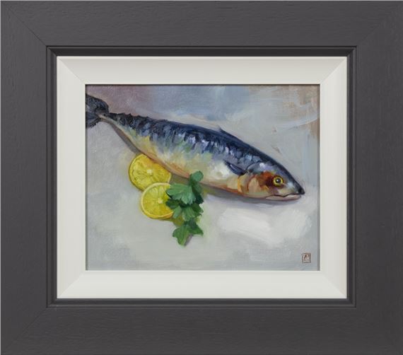 FISH & LEMON by Zhanna Pechugina, dated 2021