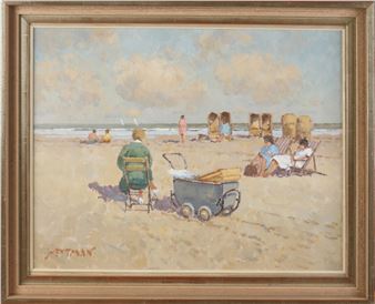 Strandgezicht - Willem Heijtman