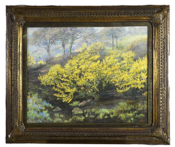 LIFE KINDLED OF A FIERY BIRTH by Edward Steel Harper, dated 1913