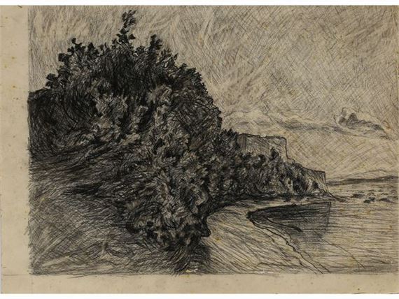 View of Castiglioncello by Mario Puccini