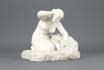Artwork by Masanobu Kitamura, Nude, Made of marble