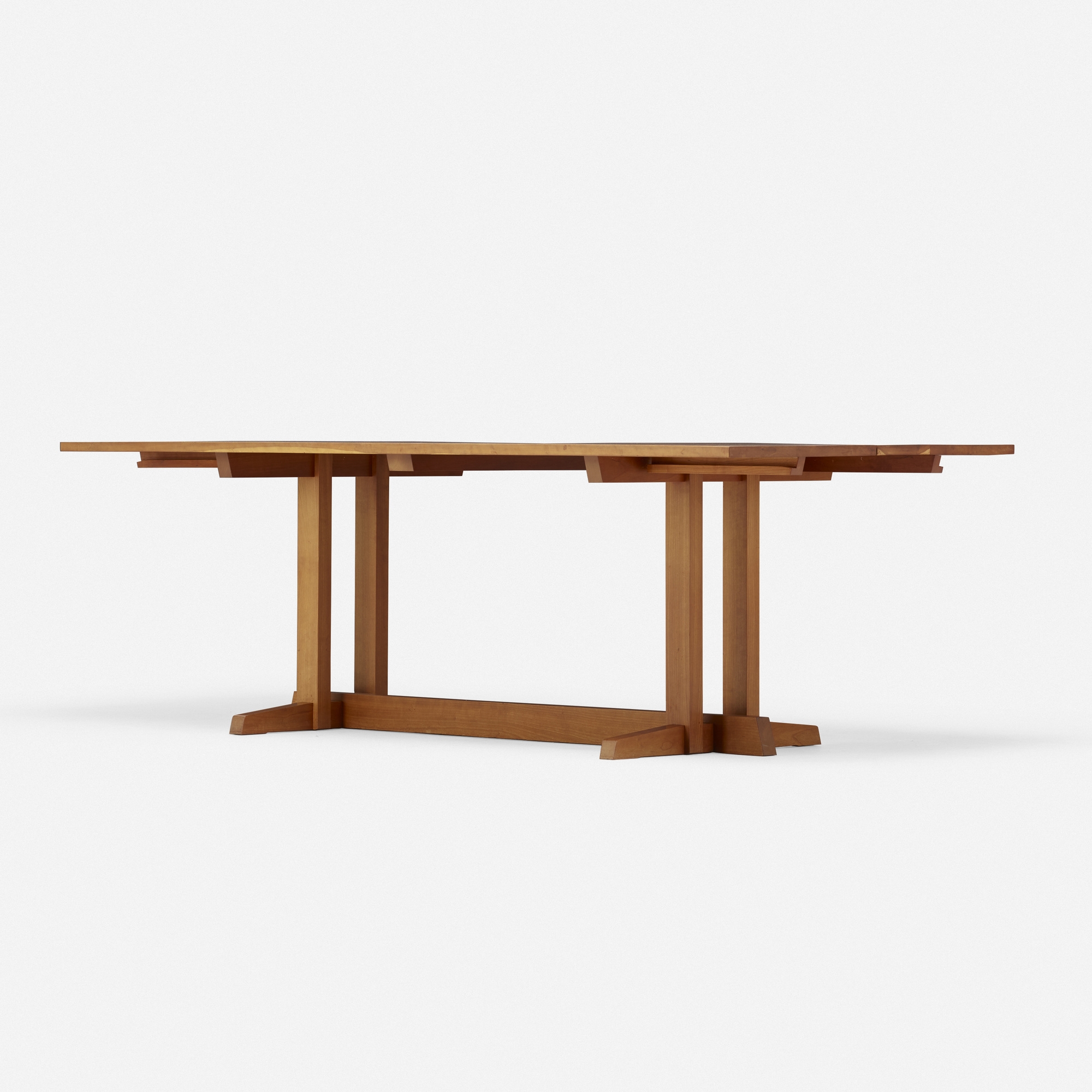 Nakashima Frenchman's Cove extension dining table (1978