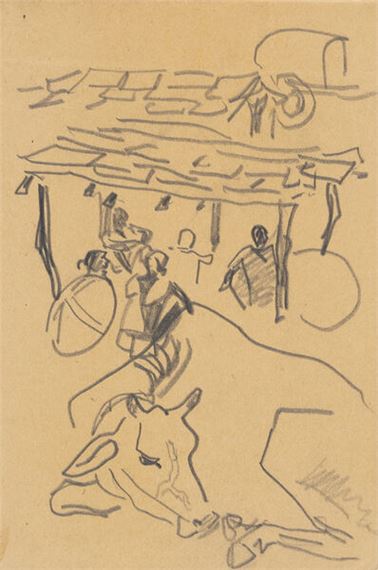 Shenniu lying on the street