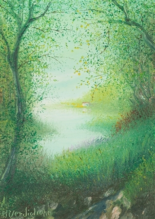 Artwork by Domenico Verdiglione, Untitled, Made of Oil on canvas