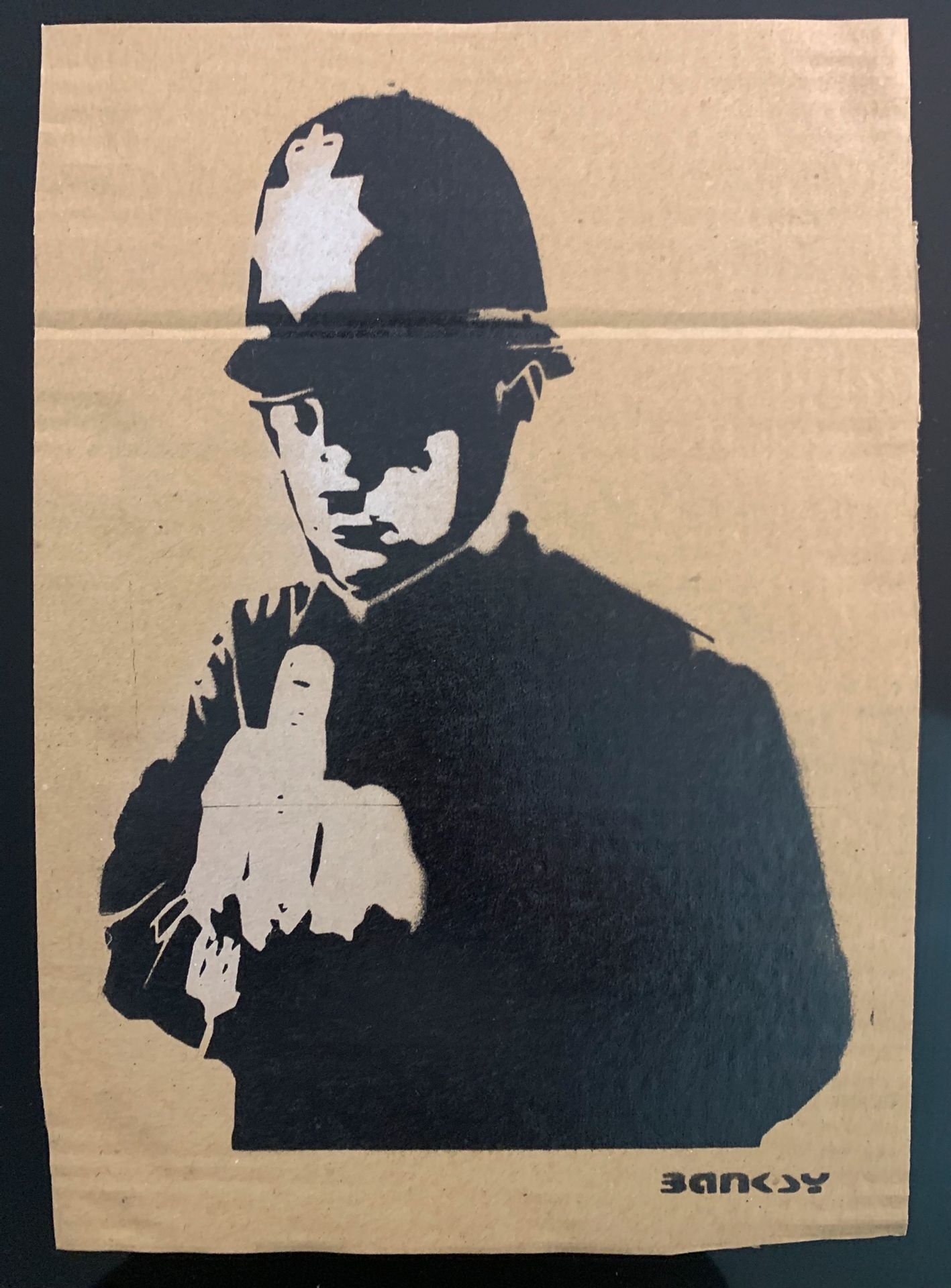 Banksy Dismaland cardboard MutualArt