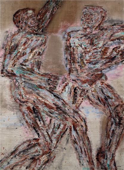 Champ de Bataille by Leon Golub, circa 1965