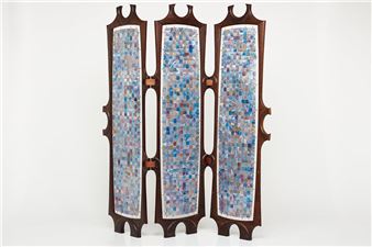 Three-panel screen - Bud Tullis