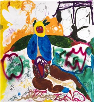 Double self-portrait. Zhenya and Vika - Evgeny Muzalevsky