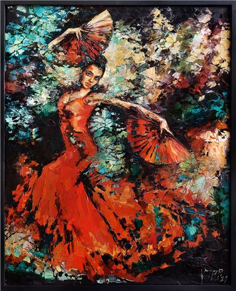 GALACTIC WEAVE by Krystyna Róż-Pasek, 2021