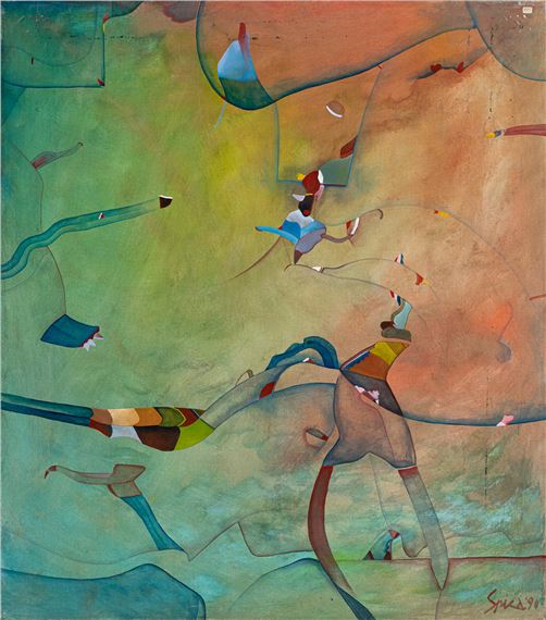 Dall'orlo del cratere by Pietro Spica, 1990