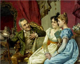 Parlor Scene - H. Doret