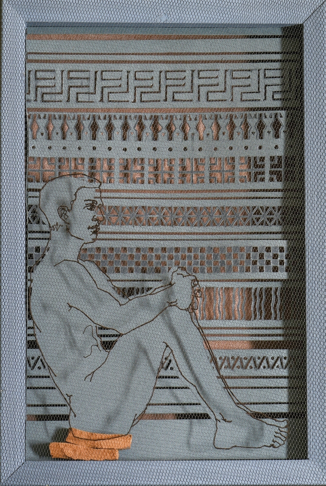 Artwork by Dimitris Skourogiannis, Untitled, Made of mixed media