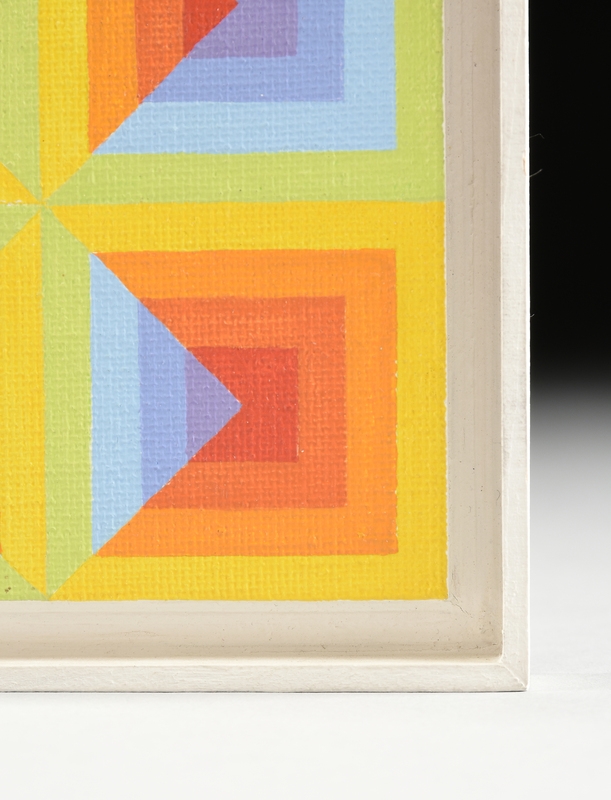 Sybil Edwards | Four Square Color Theory (1975) | MutualArt