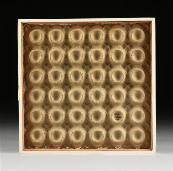 Sybil Edwards | Rainbow Egg Tray (1973) | MutualArt