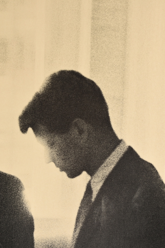 高級素材使用ブランド 額装品/John F Kennedy and Bobby/ジャックス ロー