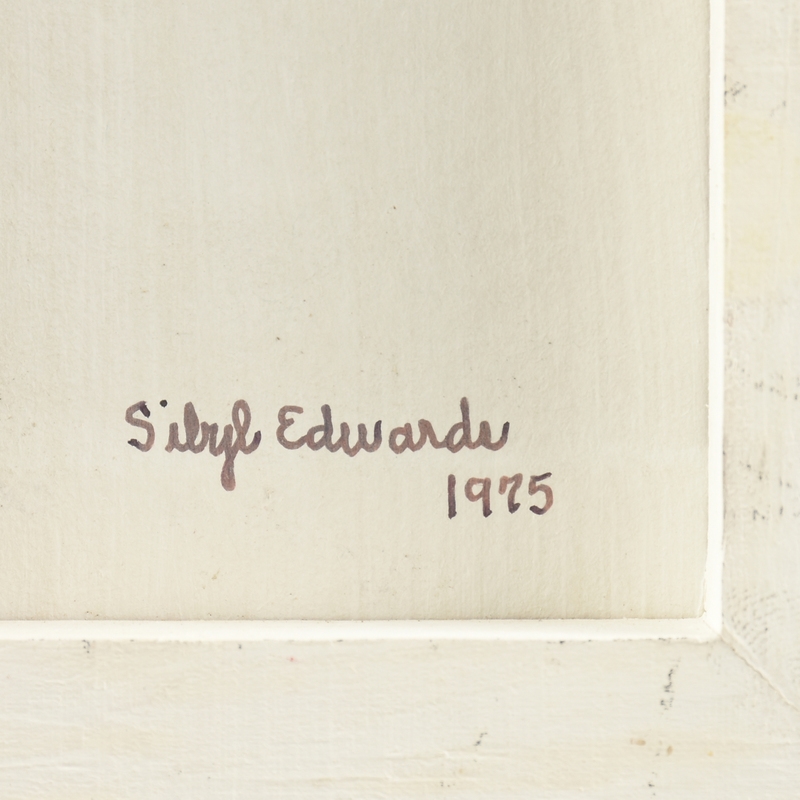 Sybil Edwards | Red to Yellow Gradient Squares (1975) | MutualArt