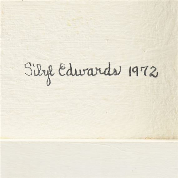 Sybil Edwards | AN OP ART COLOR THEORY PAINTING (1972) | MutualArt