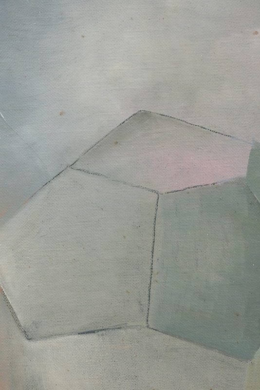 Artwork by Salle Vaughn, Beyond the Chambers of Lost Frontiers, Made of oil on canvas