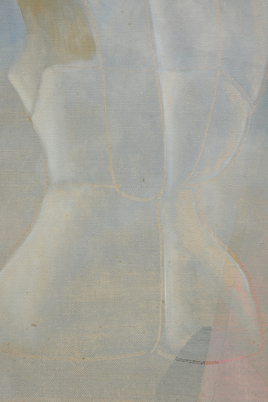 Artwork by Salle Vaughn, Beyond the Chambers of Lost Frontiers, Made of oil on canvas