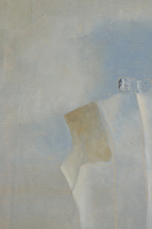 Artwork by Salle Vaughn, Beyond the Chambers of Lost Frontiers, Made of oil on canvas