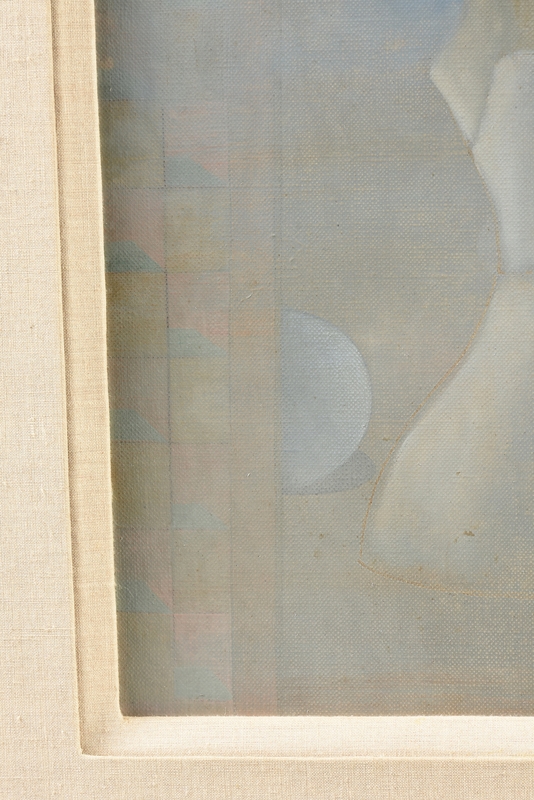 Artwork by Salle Vaughn, Beyond the Chambers of Lost Frontiers, Made of oil on canvas