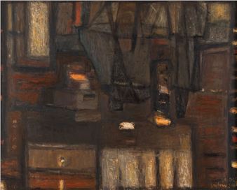 At the artist's atlier - Janusz Bęben