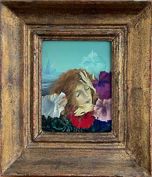 Surrealistic portrait of a girl - Petr Vychegzhanin