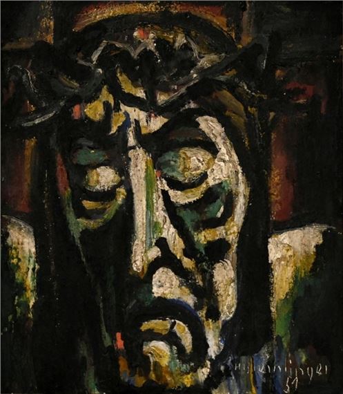 ''Jesus'' by Hans Breinlinger, 1951