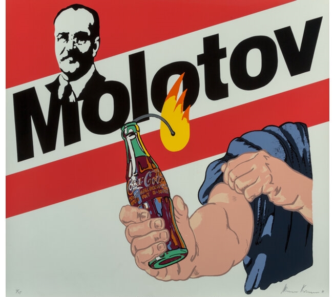 Molotov by Alexander Kosolapov, 1991