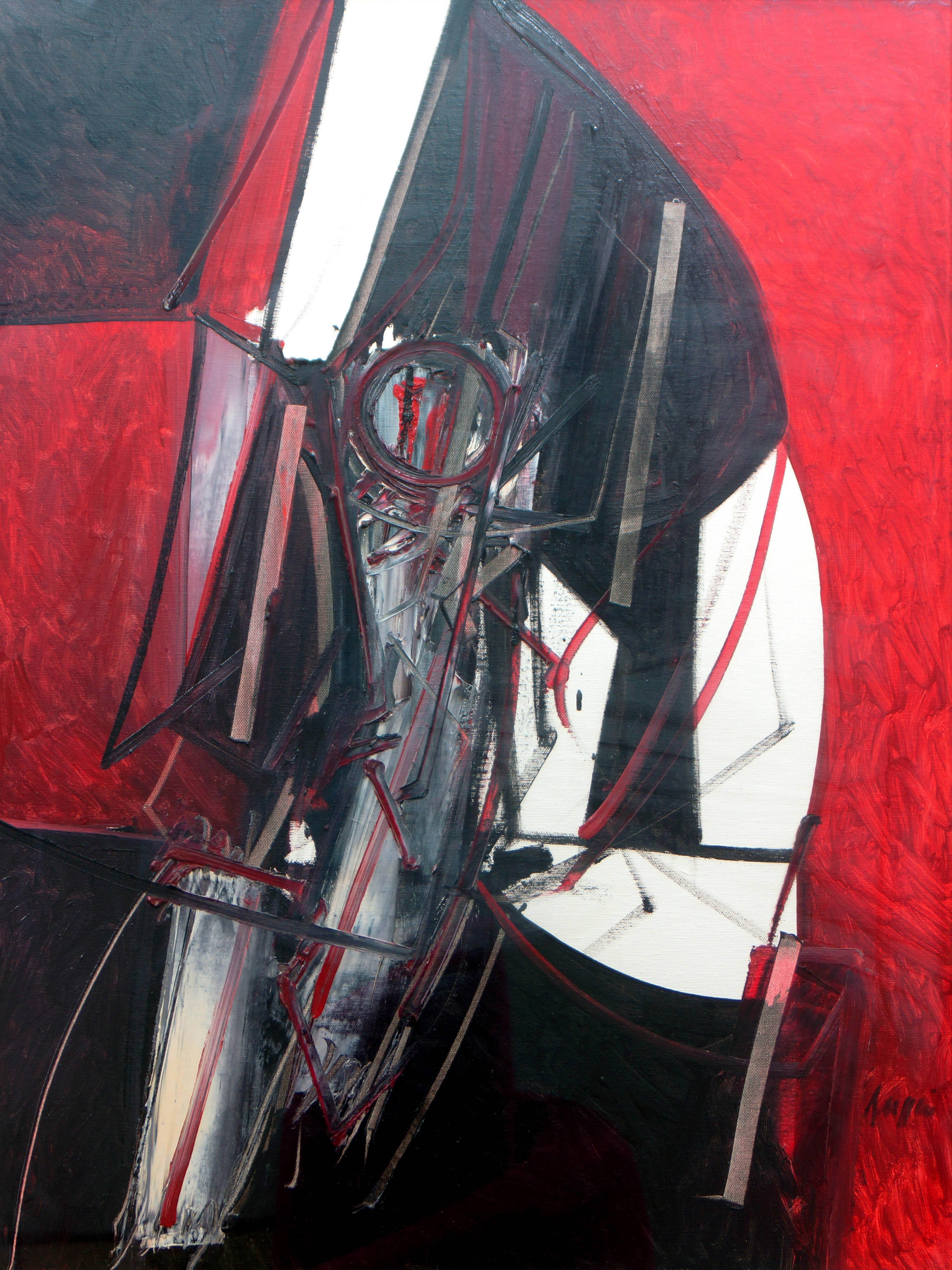 Artwork by Piero Ruggeri, Napoleone, Made of oil on canvas