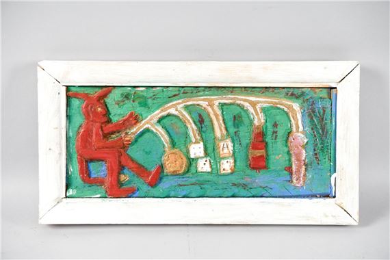 Devil Carving by Elijah Pierce