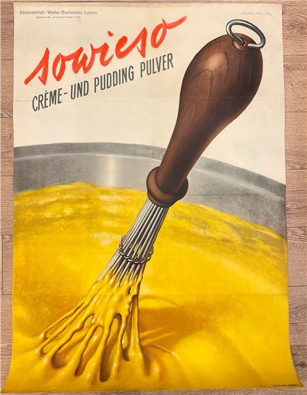Victor Rutz | Sowieso crème-und pudding pudding (1946) | MutualArt