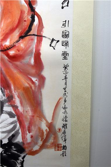 Shan Boqin | 单柏钦钟馗纸本设色镜心| MutualArt