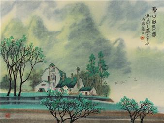 Living in the Summer Mountain - Zhu Junshan