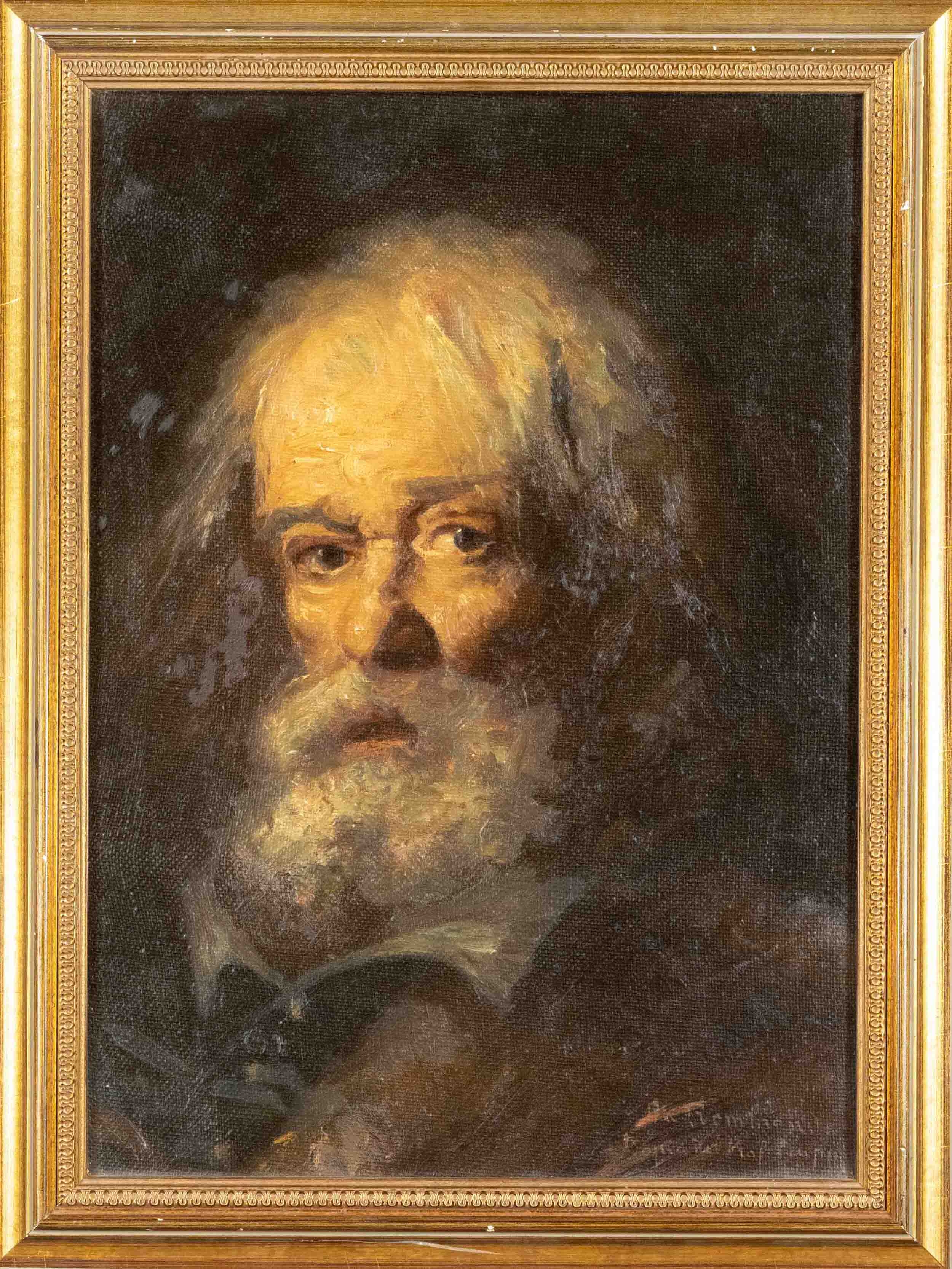 Rembrandt van Rijn | Tronie of a Bearded Old Man (Circa 1920) | MutualArt