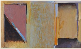 "Blue-Pink Shade Window" - Jerry Rudquist