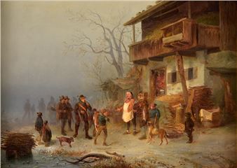 Eine erfolgreiche Jagd - Heinrich Marr