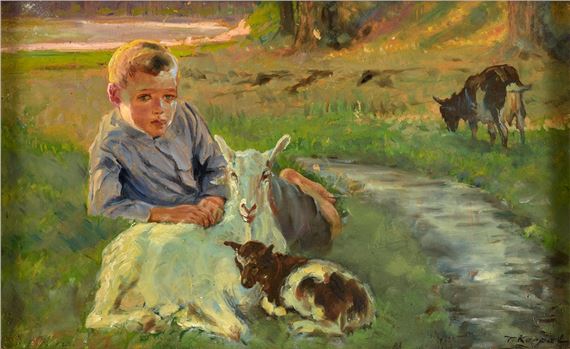 Der junge Ziegenhirte - Tadeusz Korpal