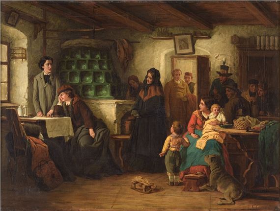 Die Wirtsstube - Louis Victor Cremont
