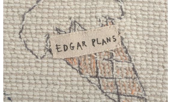 Edgar Plans Rug “Woolable Wall Notes” Edgar Plans | Woolable Rug Wall Notes (2021) | MutualArt