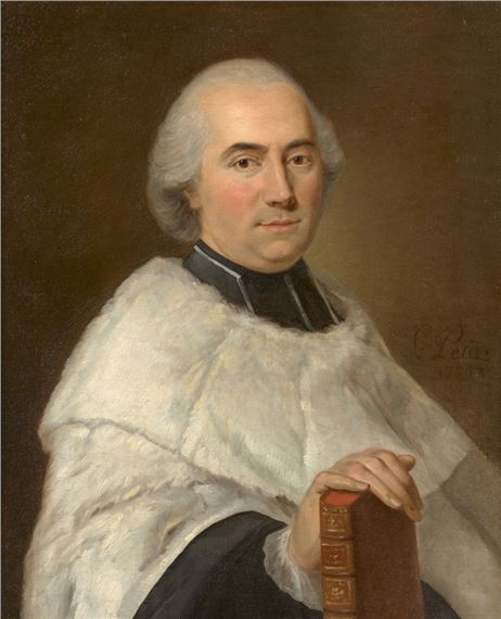 Portrait d'un médecin avec l'habit by Louis Petit