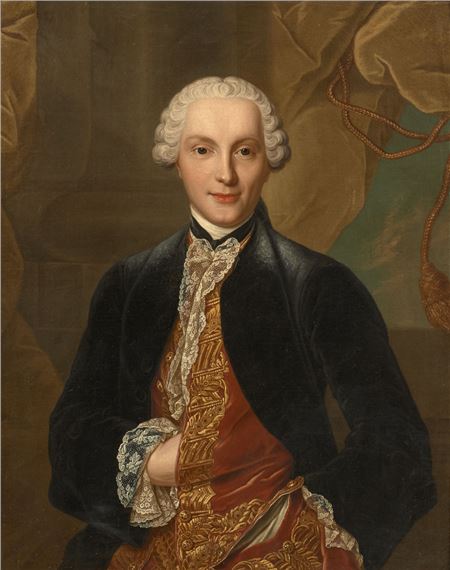 Portrait présumé de Monsieur Bourgade, conseiller des finances by Michel Hubert Descours
