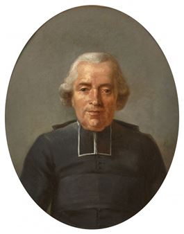 Portrait d'un homme d'église - Jean-Baptiste Robin