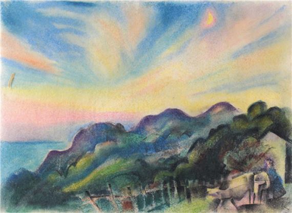 Landschaft by Richard Ziegler, um 1930