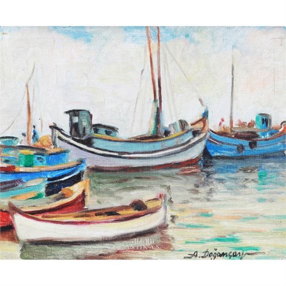 Peyzaj by Adil Dogancay