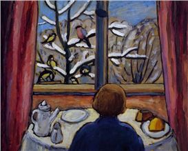 Masterpiece Story: Breakfast of Birds by Gabriele Münter